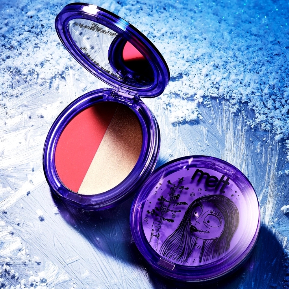 Nightmare Before Christmas "Deadly Night Shade" Duo Cream Blushlight & Highlight